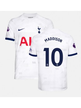 Billige Tottenham Hotspur James Maddison #10 Hjemmedrakt 2023-24 Kortermet